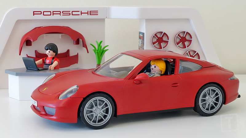 Illustration for article titled Someone Forgot to Tell Playmobil That a Toy Porsche Shouldn't Look This Wonderful
